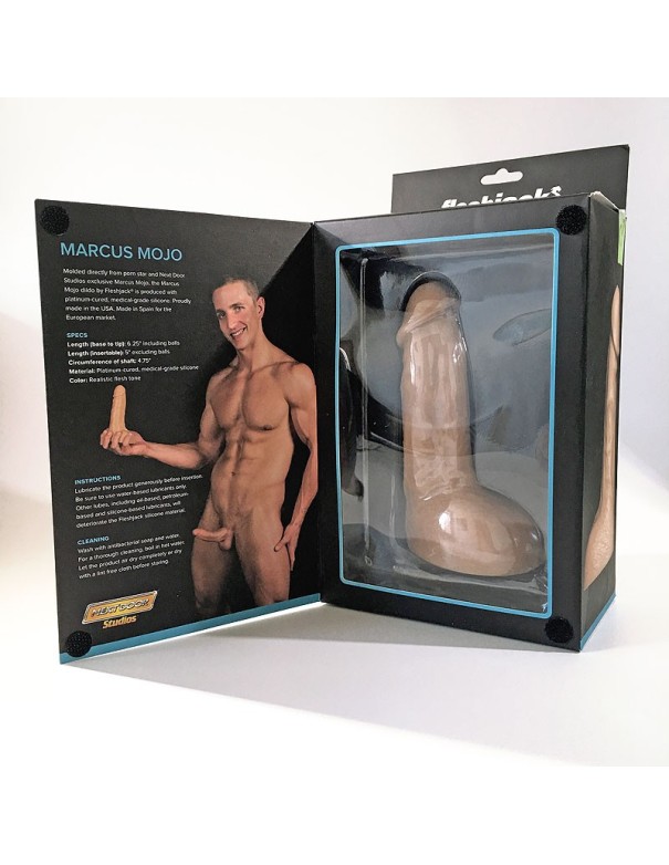 Marcus Mojo Dildo 16.51 cm/6.5" Fleshjack