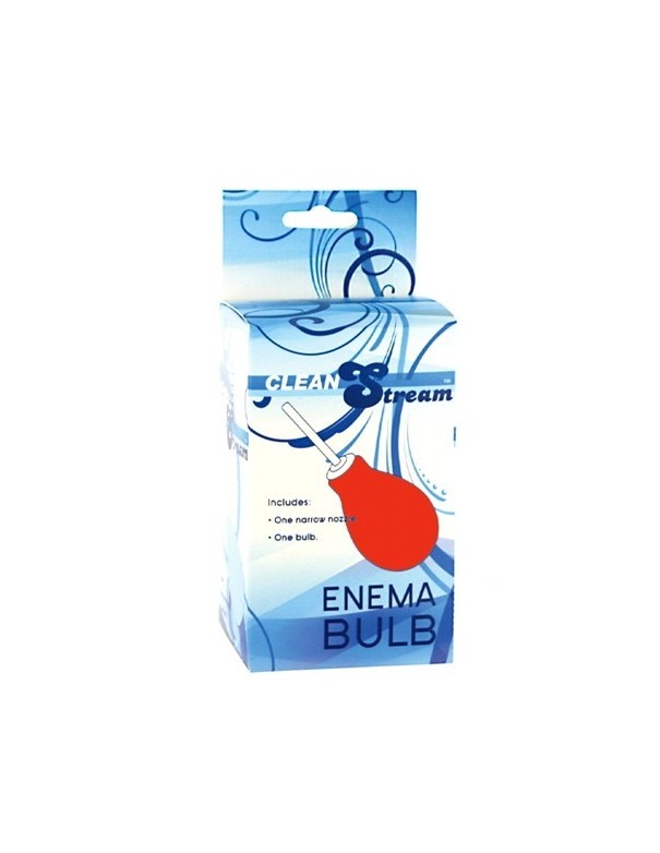 CleanStream - Enema Bulb - Red