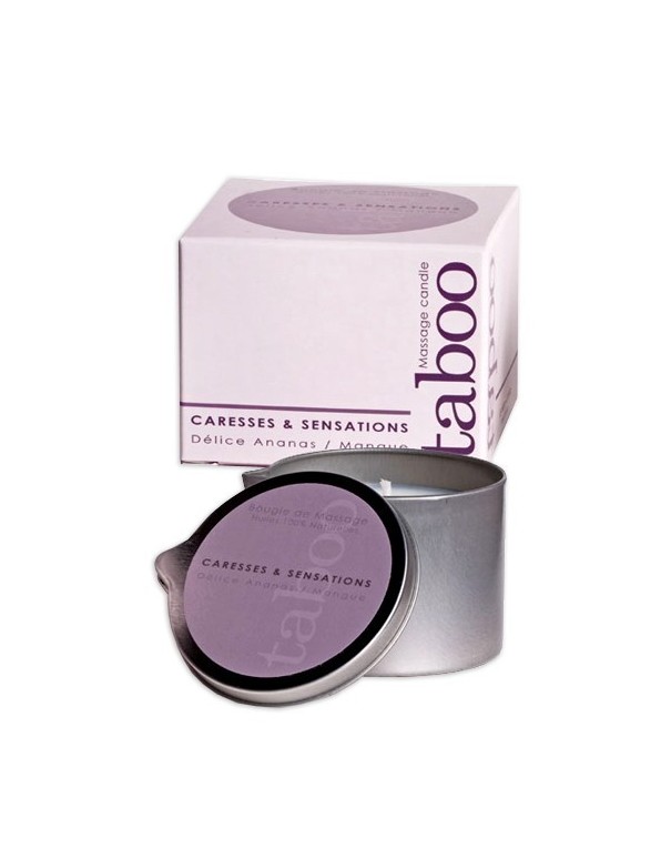 Taboo Massage Candle Caresses&Sensations 