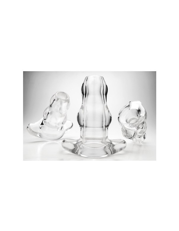 Double Tunnel Plug Extra Large - Clear