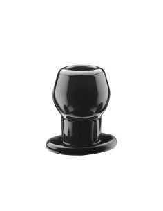 Ass Tunnel Plug Silicone TPR Large - Black 2