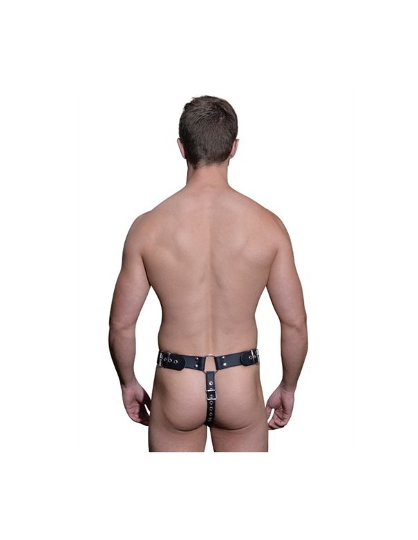 Mister B Leather Dildo Harness Male