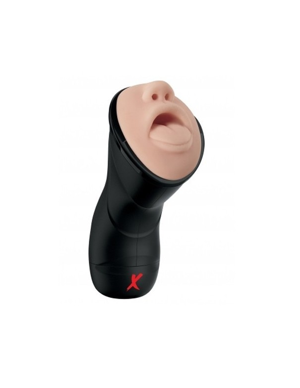 PDX Elite Deep Throat Vibrating Stroker L: 241 mm x D: 94 mm