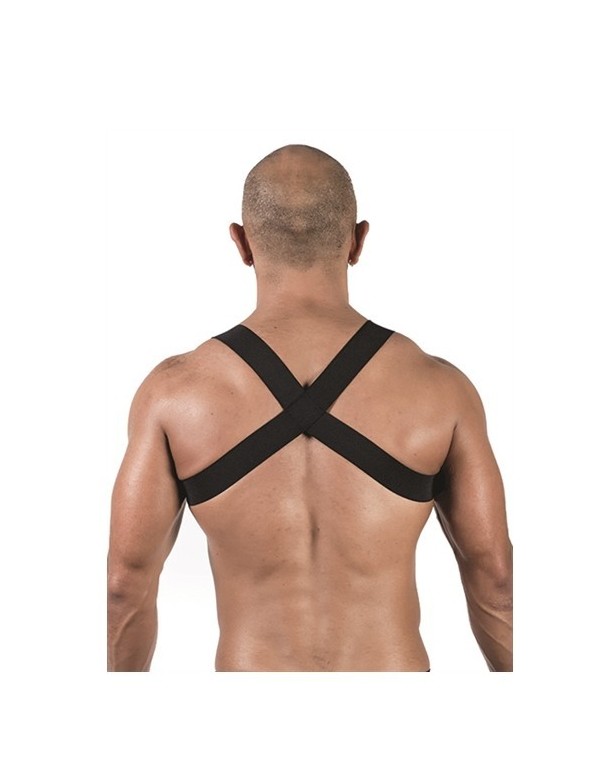 URBAN X-Back Club Harness Black White