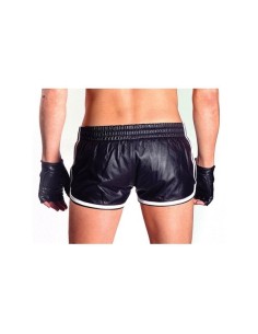 Mister B Leather Sport Shorts 2