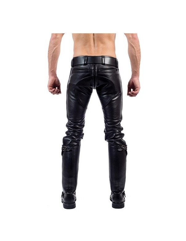 Mister B Leather FXXXer Jeans All Black